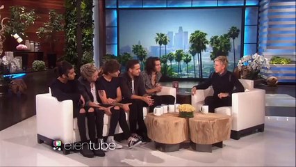 One Direction on Ellen Show NOVEMBER 2014