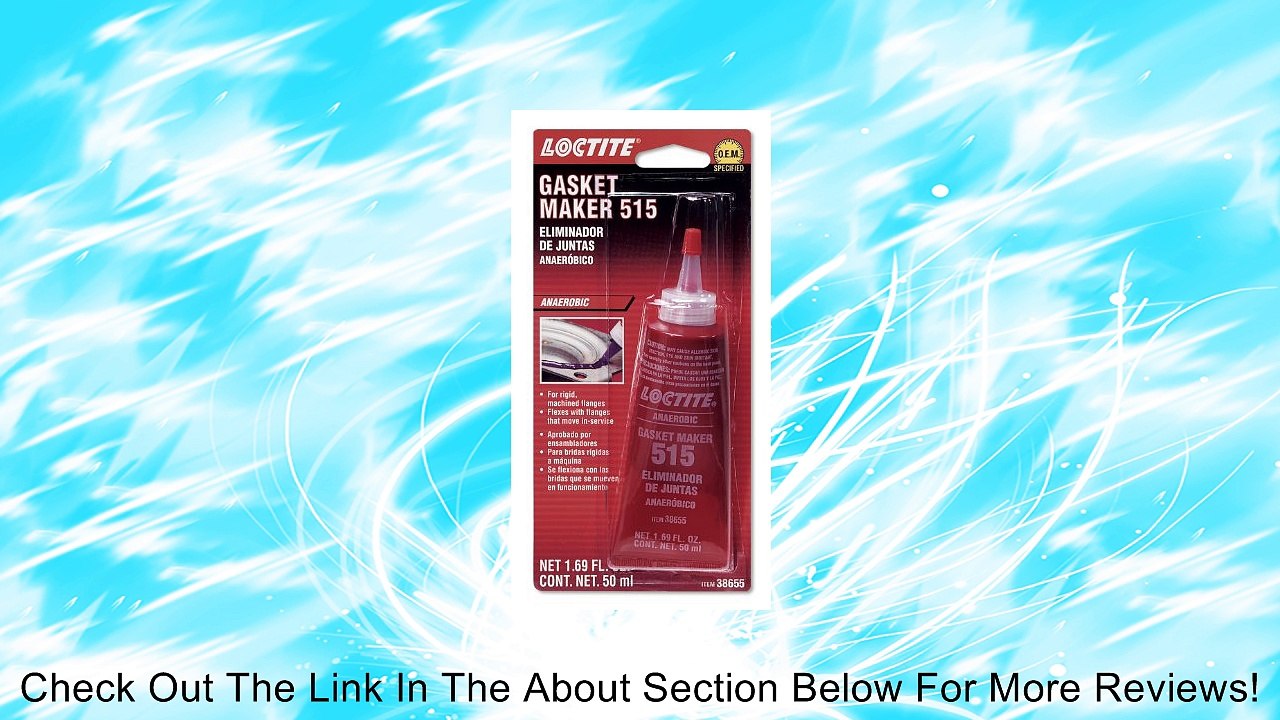 Loctite 38655 515 Gasket Maker Flange Sealant Tube 50 ml Review