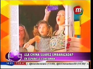 En España confirman el embarazo de la China Suárez