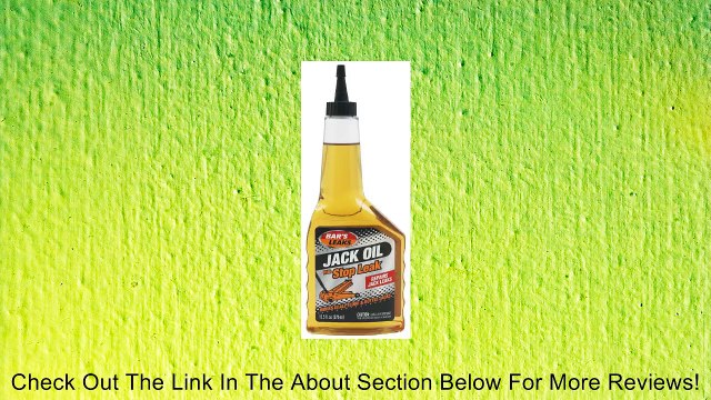 Bar's Leaks HJ12-6PK Jack Oil with Stop Leak - 12.5 oz., (Pack of 6) Review