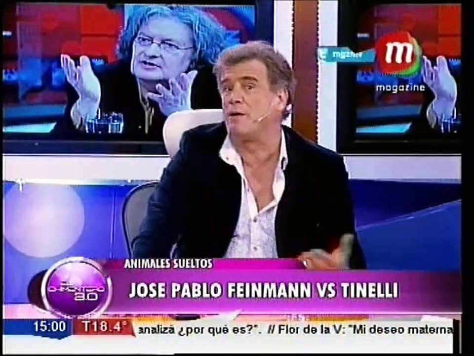 Feinmann vs Tinelli