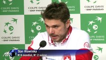 Coupe Davis: Wawrinka donne le premier point à la Suisse