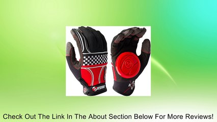 Sector 9 BHNC Checkered Large / X-Large Slide Gloves Skateboard Pads