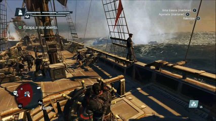 Assassins Creed Rogue, gameplay Español parte 14, Adios Varendrye
