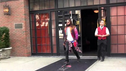 Jared Leto out and about in NYC
