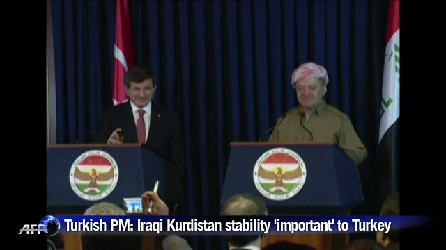 Turkish PM: Iraqi Kurdistan stability 'very important' to Turkey