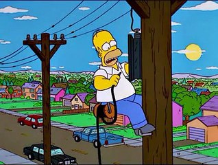 Homer Gets Electrocuted