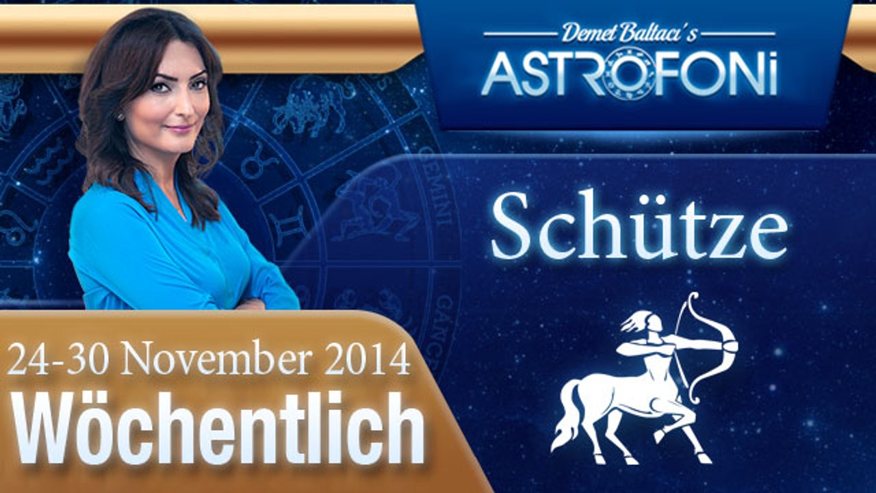 Schütze, Wöchentliches Horoskop,  24-30 November 2014