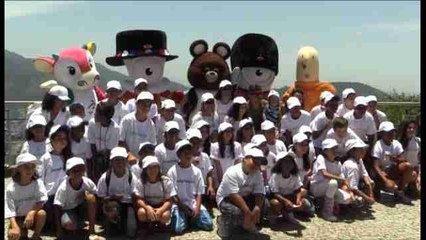Mascotas olímpicas para promover Río 2016