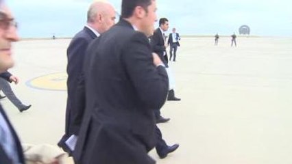 Başbakan Davutoğlu, Kuzey Irak'tan Helikopterle Ayrıldı