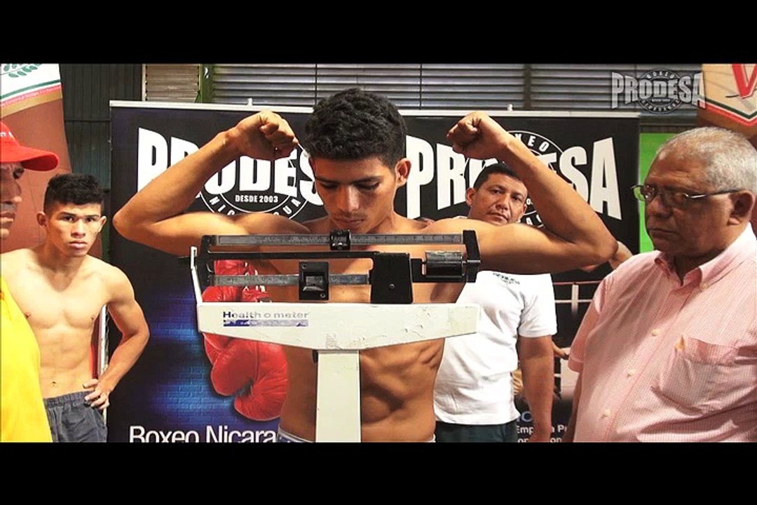 Pesaje Oficial - Velada 22 de Nov - Videos Prodesa