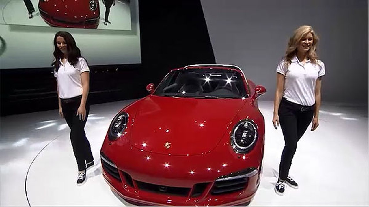 Porsche 911 Targa 4 GTS Premiere in Detroit