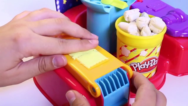 Play Doh Poppin' Movie Snacks Popcorn Play Doh Movie Treats Popsicle Hot Dog Fries Ice Cream