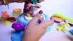 Play Doh Scoops 'n Treats Play Doh Cake Makin' Station DIY Playdough Ice Creams Popsicles Cakes Toys