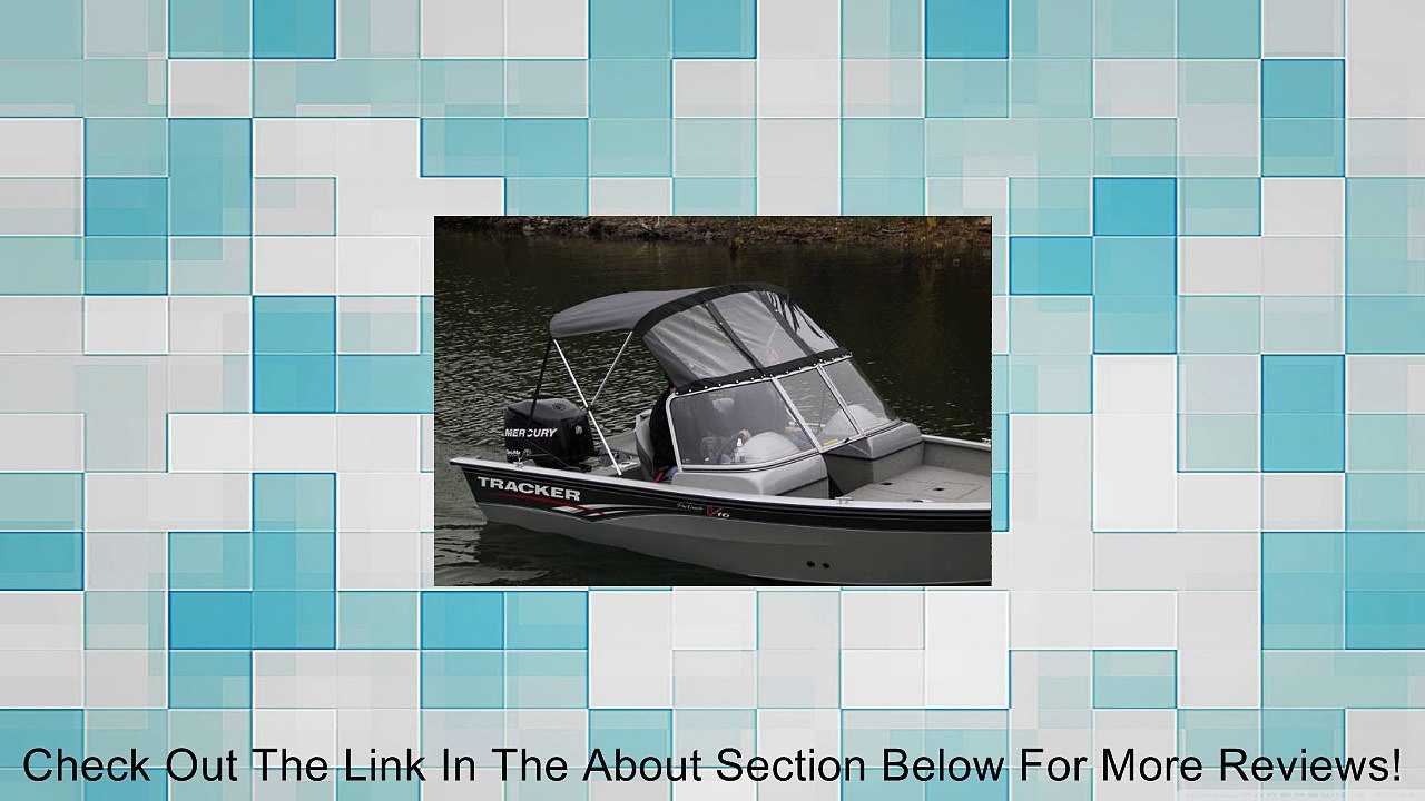 Dowco Marine Universal Convertible Boat Top for Deep V Fishing Boats