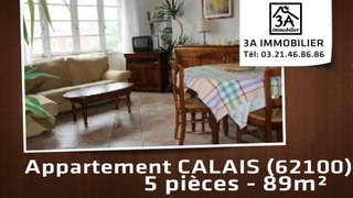 A vendre - appartement - CALAIS (62100) - 5 pièces - 89m²
