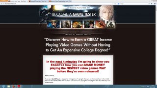 Become A Game Tester Review