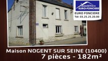 A vendre - maison - NOGENT SUR SEINE (10400) - 7 pièces - 182m²