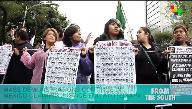 Mass demonstrations continue demanding justice in Mexico