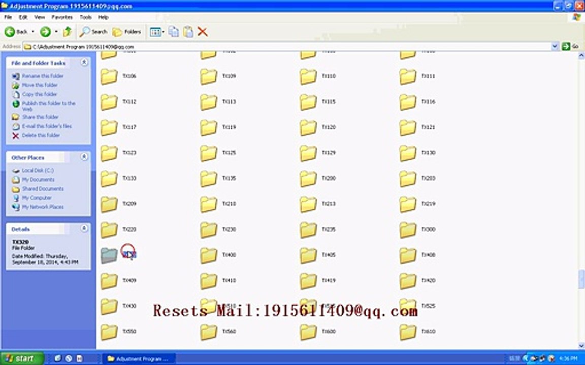 RESET EPSON Resets TX320F Adjustment Program resetter