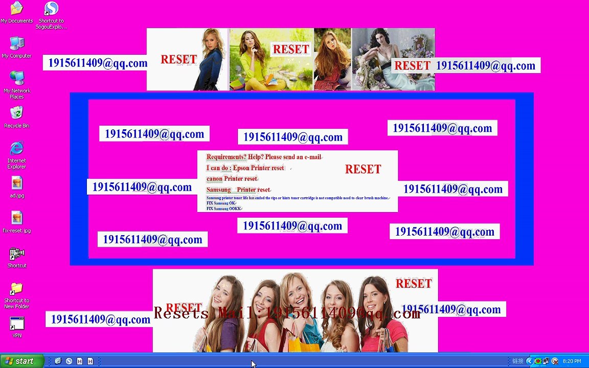 RESET EPSON Resets tx710-2 Adjustment Program resetter