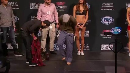 UFC Fight Night 57 weigh-ins