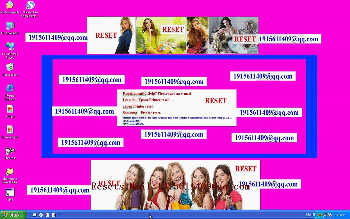 RESET EPSON Resets xp-102-2 Adjustment Program resetter