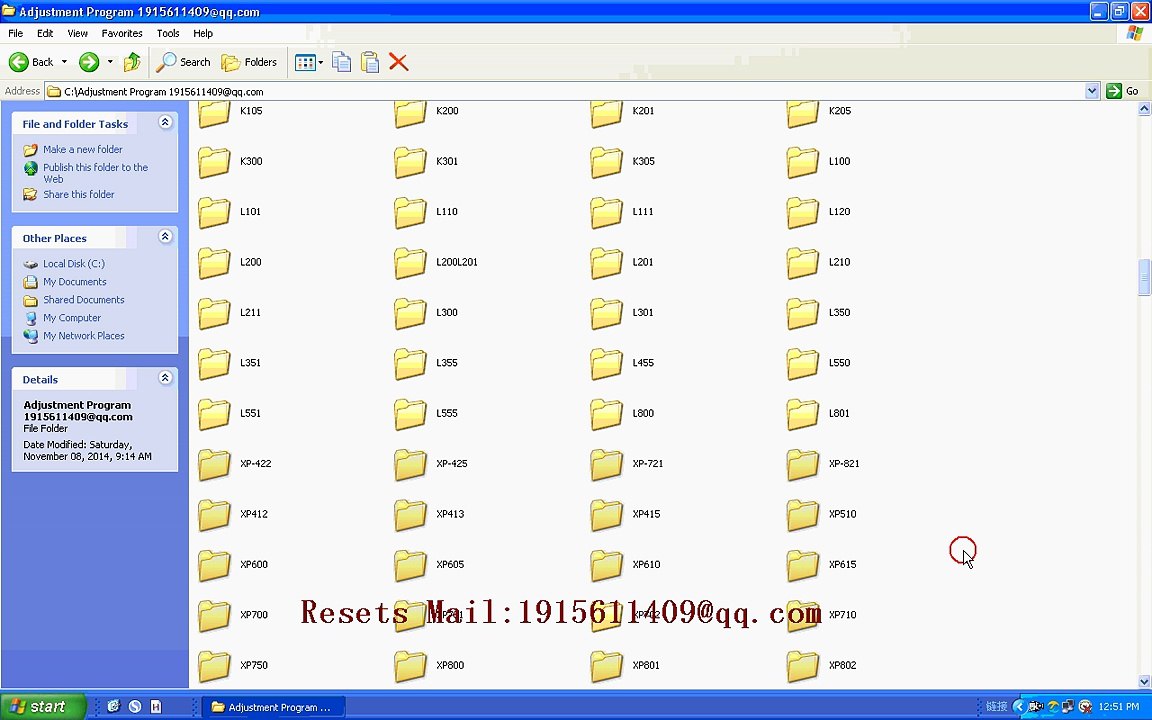 RESET EPSON Resets XP-710 Adjustment Program resetter