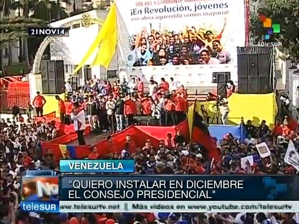 Maduro convocó a formar un Consejo Universitario