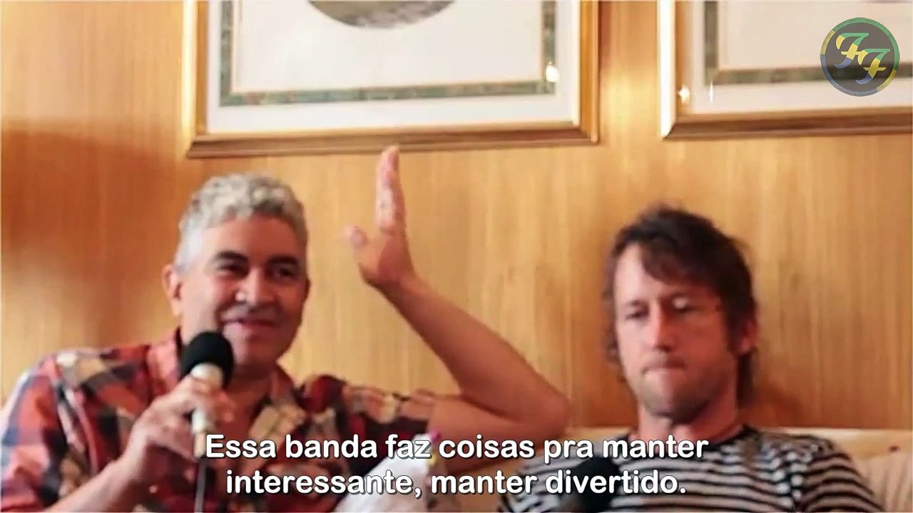 Chis e Pat falam sobre os shows em Londres (Gigwise 2014) Legendado