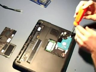 How to Remove Laptop Hard Drive (Dell Inspiron)
