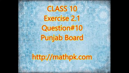 2.1-10 (P. Board-Class 10th)