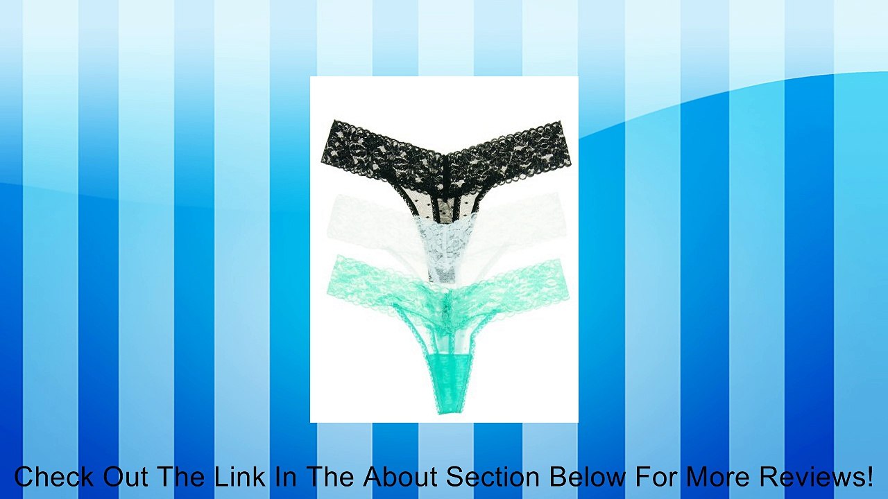 Caramel Cantina Juniors 3 Pack Full Lace Polka Dot Thong Review