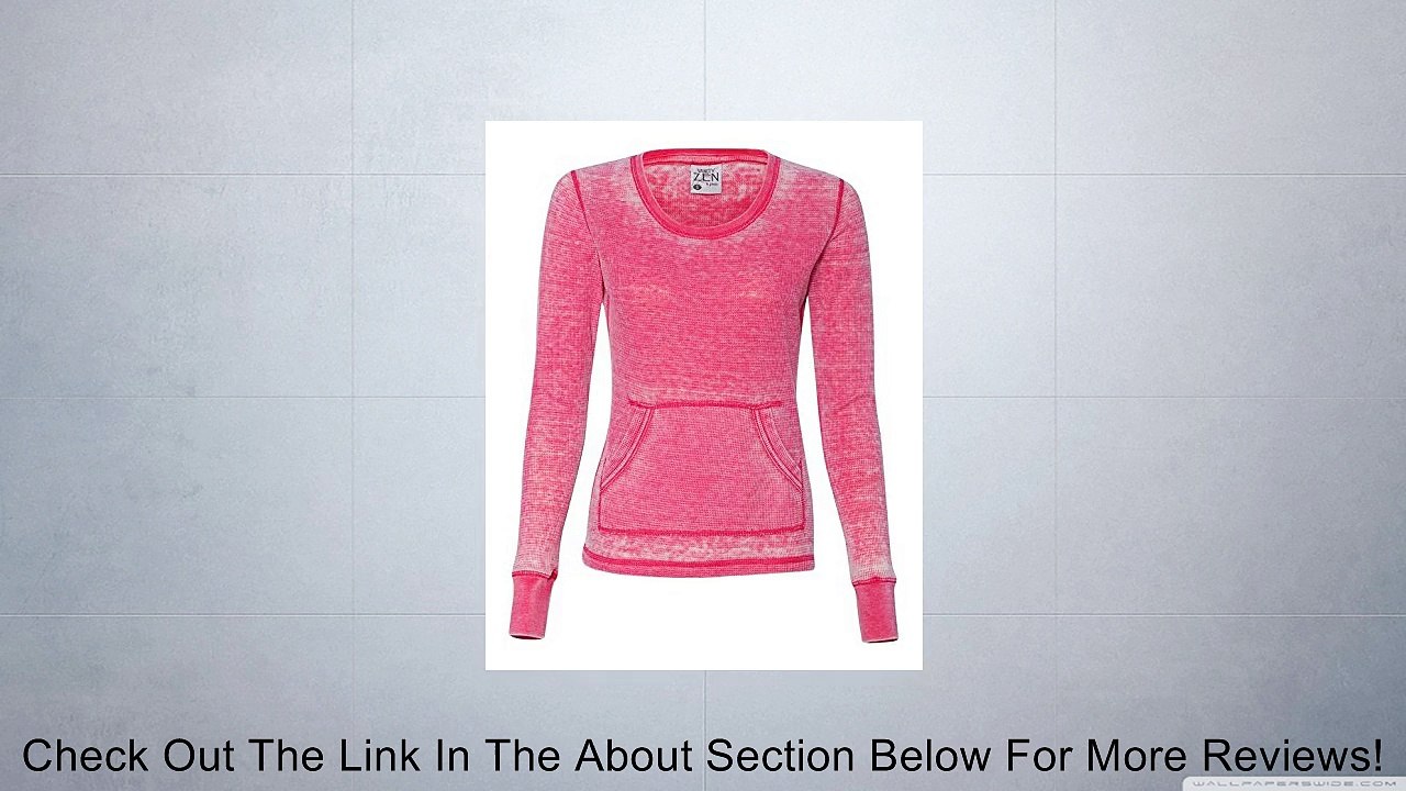 J America JA8255 Ladies Zen Thermal Long-Sleeve T-Shirt Review