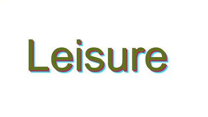 How to Pronounce Leisure (Urban Slang Word)