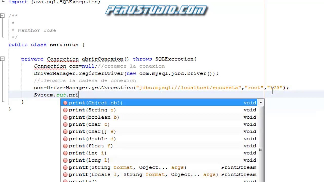Tutorial Como crear una encuesta online con java(Aplicación web)