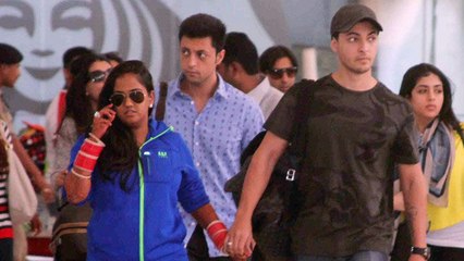Arpita Khan & Aayush Sharma Arrive after their Wedding Ceremony !