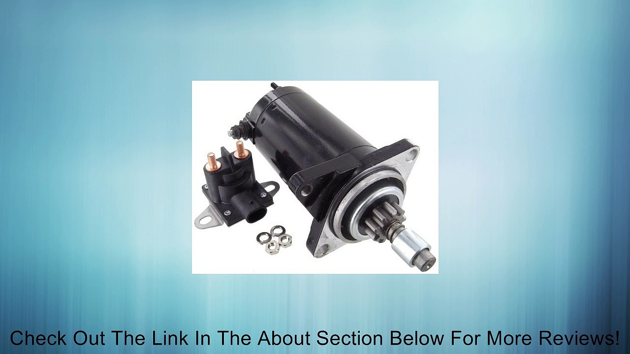 NEW Starter & Solenoid Relay 1995-1999 Sea Doo Speedster SEADOO Jet Boat Review