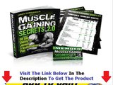 Muscle Gaining Secrets Reviews Bonus   Discount