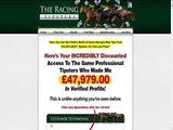 The Racing Tipsters - Instant C A $ H Bonus For All Affiliates!
