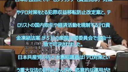 【重要法案】 対テロ関連法案可決！！！