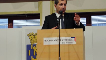 PEUGEOT VESOUL : LE MESSAGE D'ESPOIR DU DEPUTE CHRETIEN