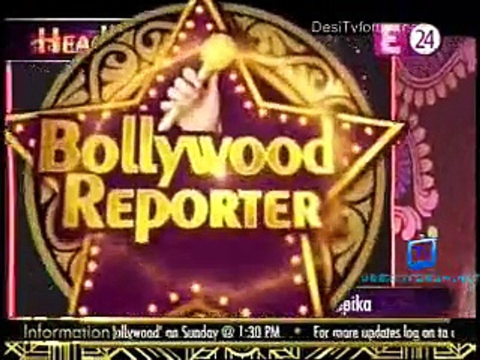 Bollywood Reporter [E24] 22nd November 2014 Video Watch Online
