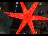 Napoli - Natale, accese le luminarie delle vie dello shopping -1- (21.11.14)