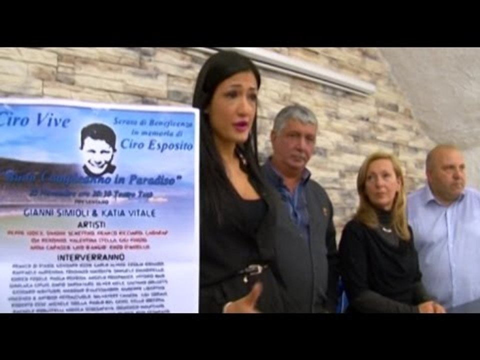 Napoli - ''Buon compleanno in Paradiso'', spettacolo benefico per Ciro Esposito (21.11.14)