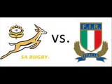 Watch Italy vs South Africa Live Rugby