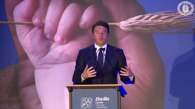 Roma - Il Presidente del Consiglio, Matteo Renzi in visita nella fabbrica 'Barilla' (20.11.14)