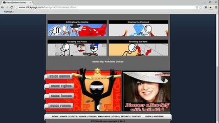 Let's play Henry Stickmin: Steal The Diamond