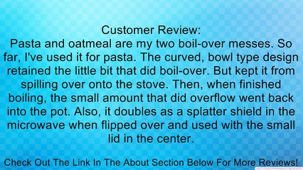 Handy Gourmet Boil-Over Safeguard, Fits Openings 6" to 10" in Diameter Review