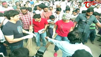 Manchu Lakshmi Joined Swachh Bharat Campaign